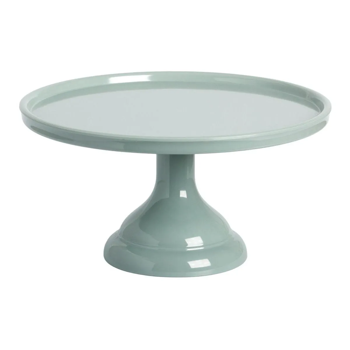 A Little Lovely Company Cake Stand: Small - Sage Green