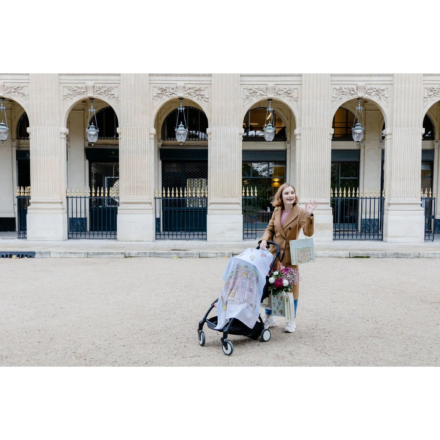 Atelier Choux Cashmere Blanket - Monceau Mansion - 120x70cm