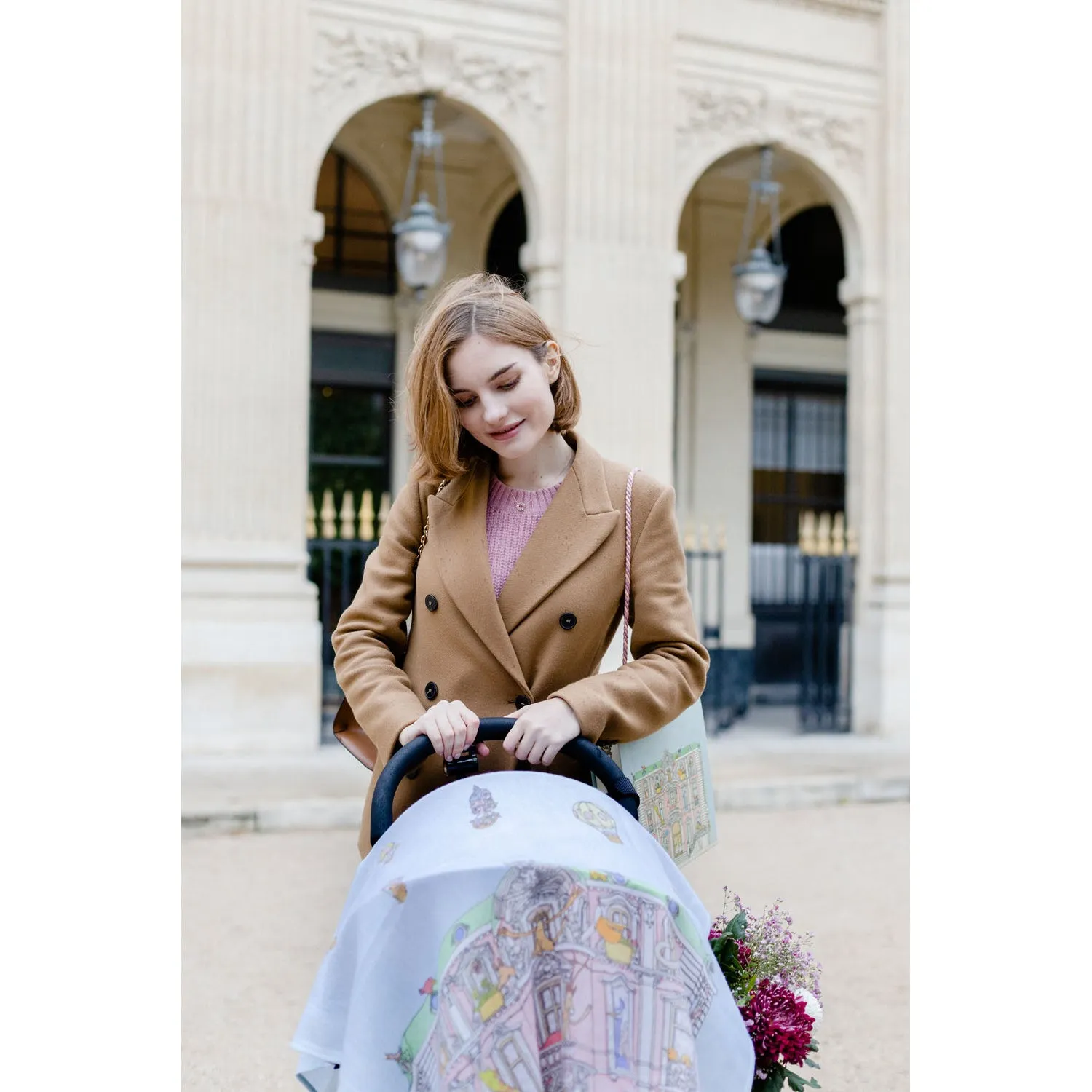 Atelier Choux Cashmere Blanket - Monceau Mansion - 120x70cm