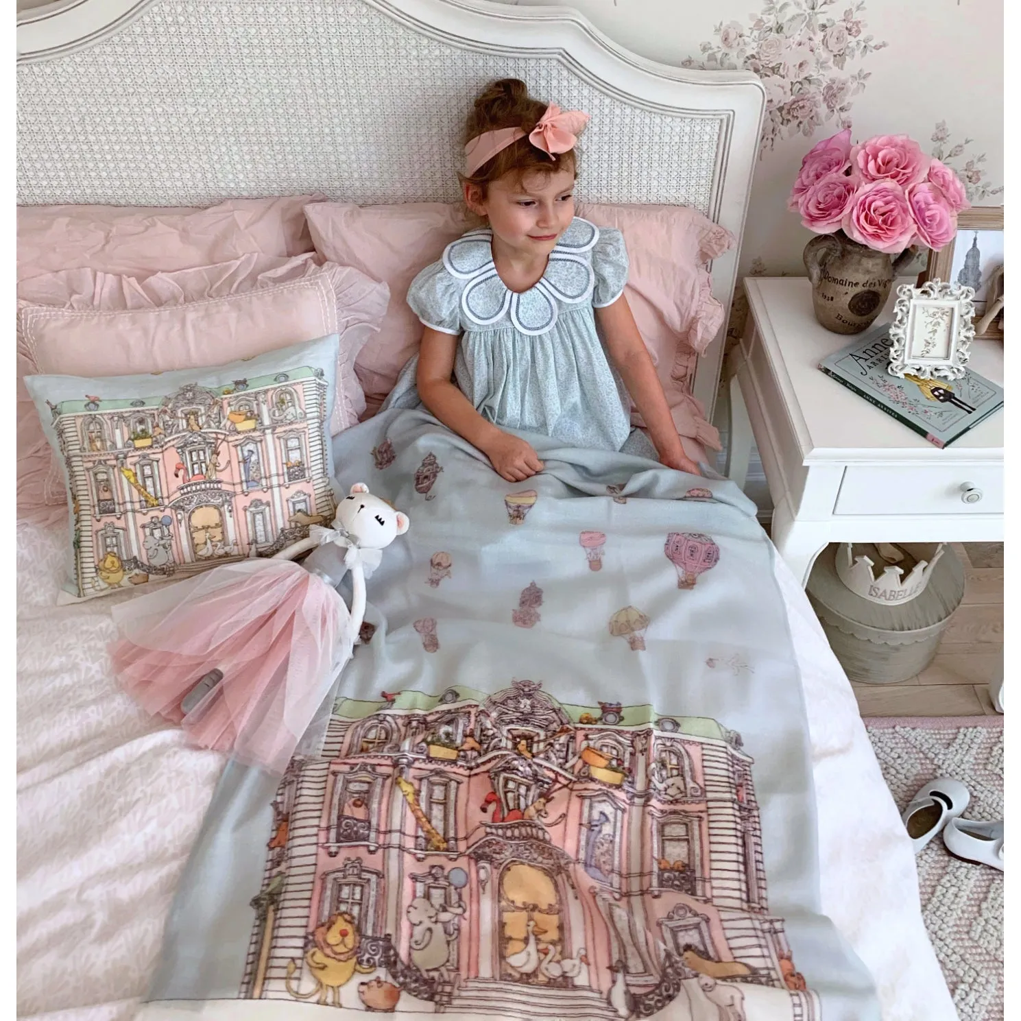 Atelier Choux Cashmere Blanket - Monceau Mansion - 120x70cm
