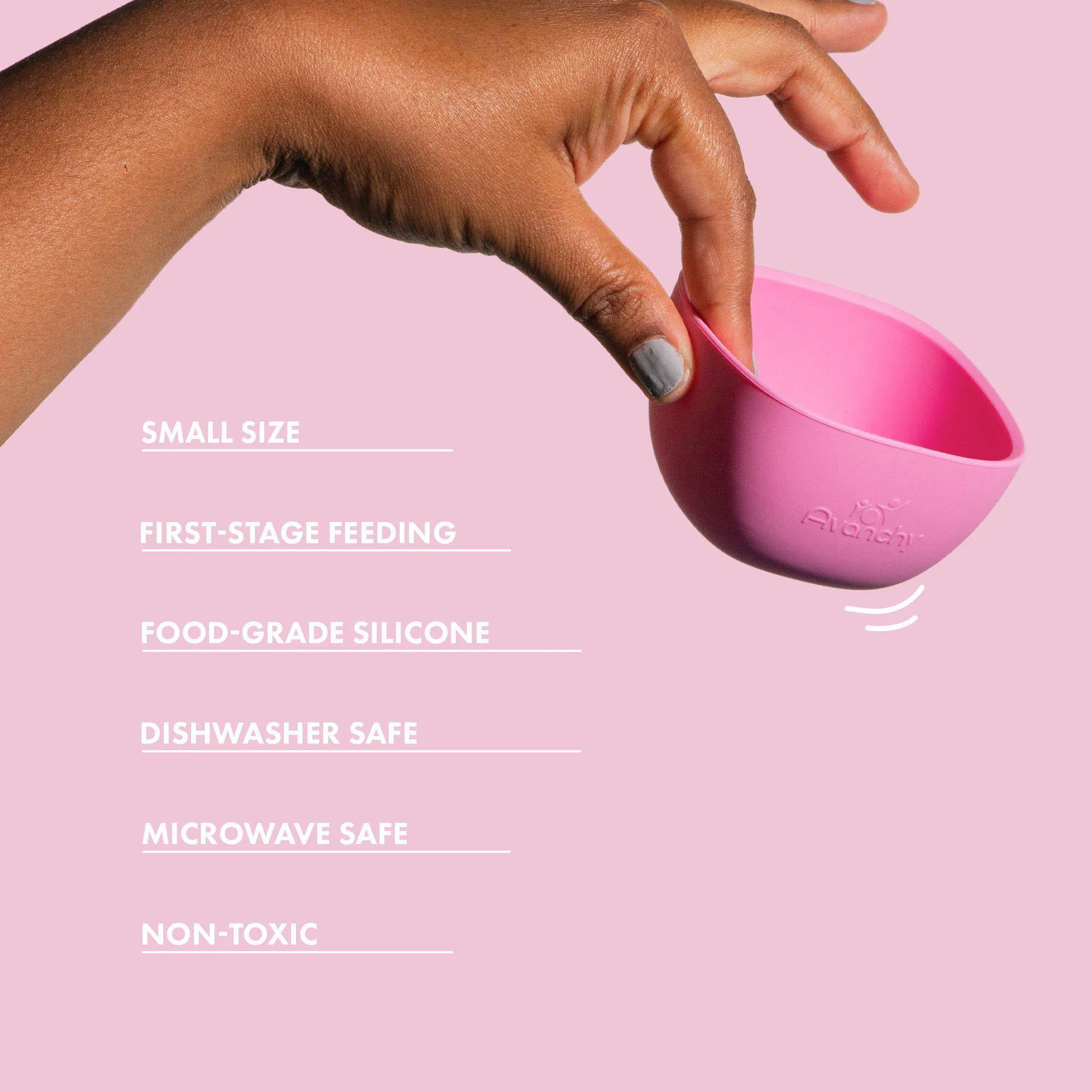 Avanchy La Petite Silicone Mini Bowl - Green