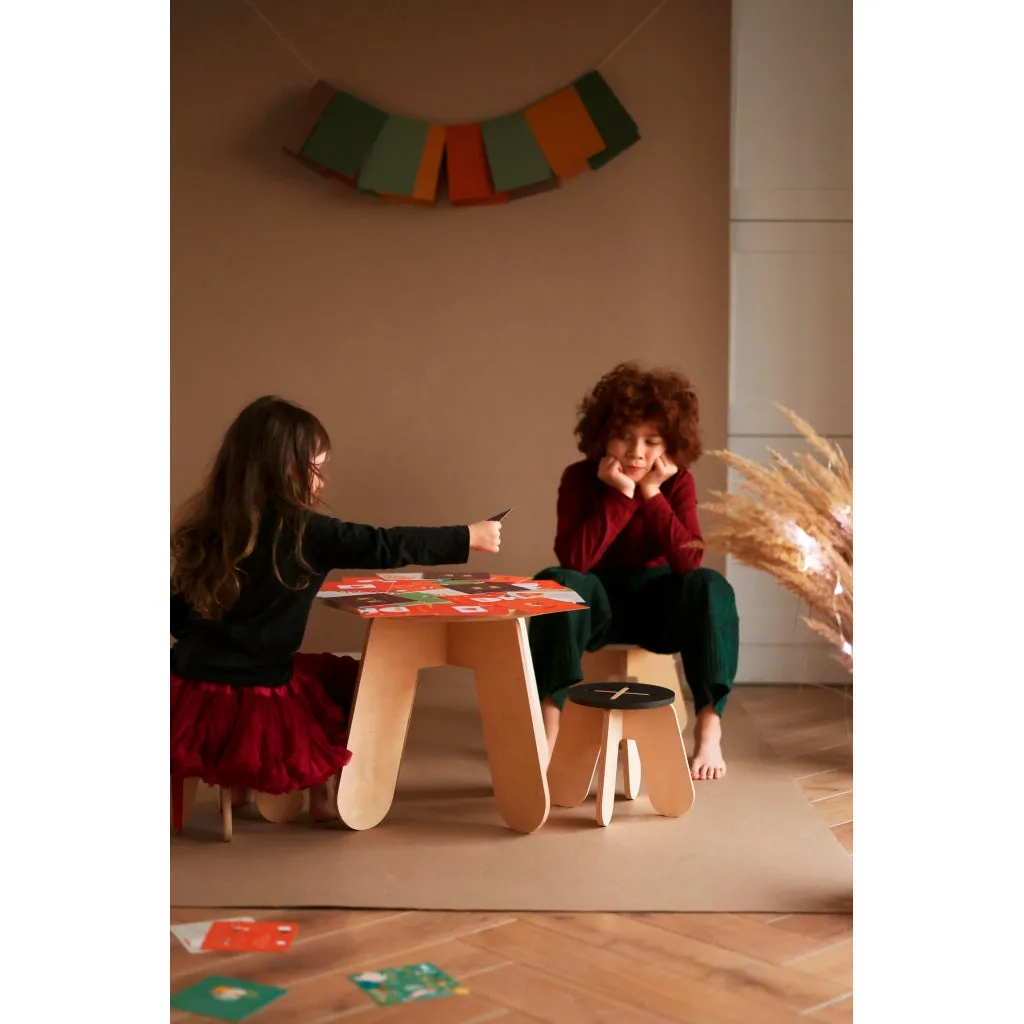 babai Table Wooden Children Natural