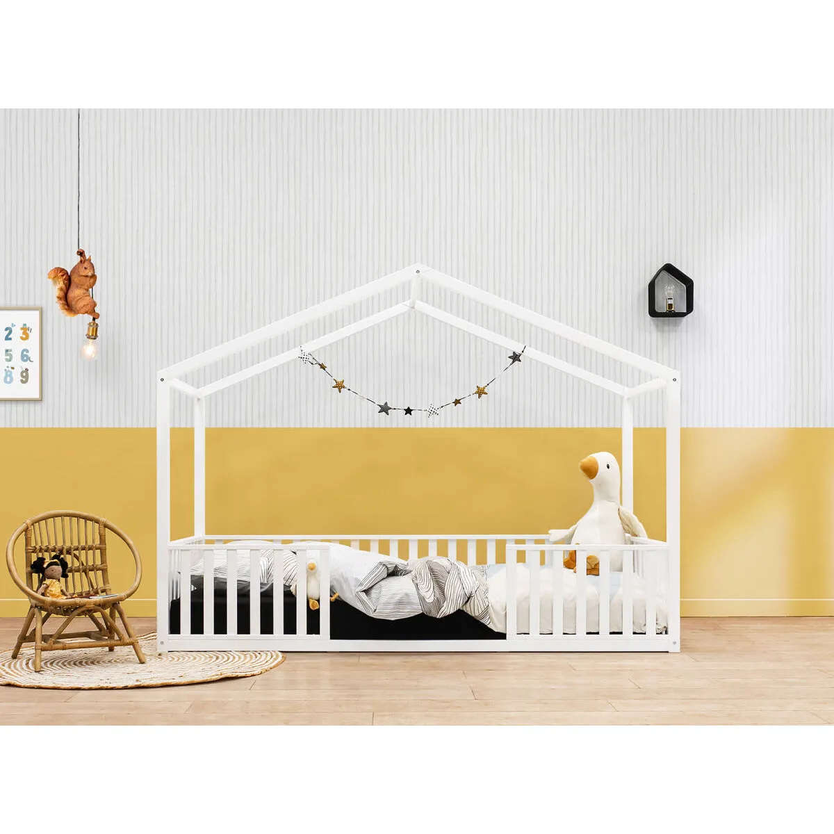 Bopita House Bed Robin - 90x200cm - White