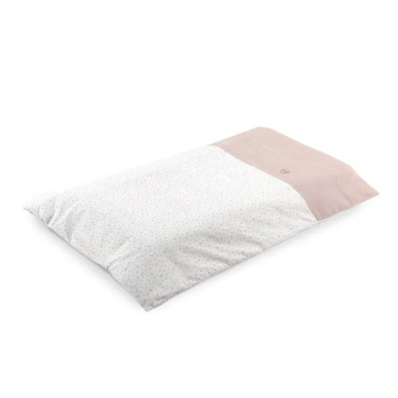 Cambrass Set 2 pcs. Quilt Cover Cot 70 Plumeti Pink 110x170x3 cm