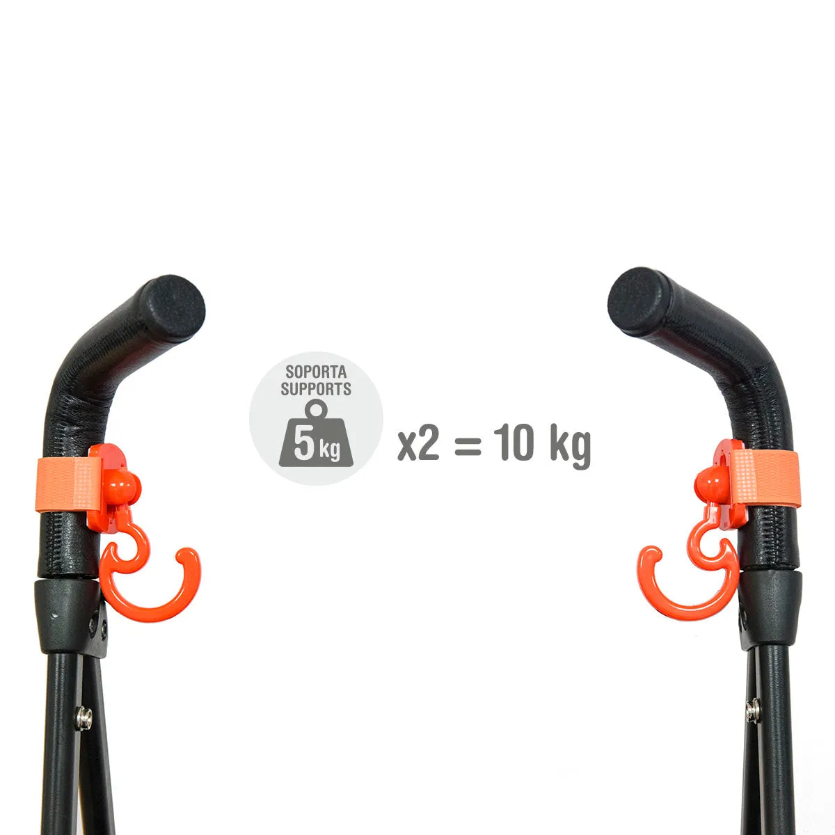 Cambrass Stroller Magic Hook Solid 1647 Black