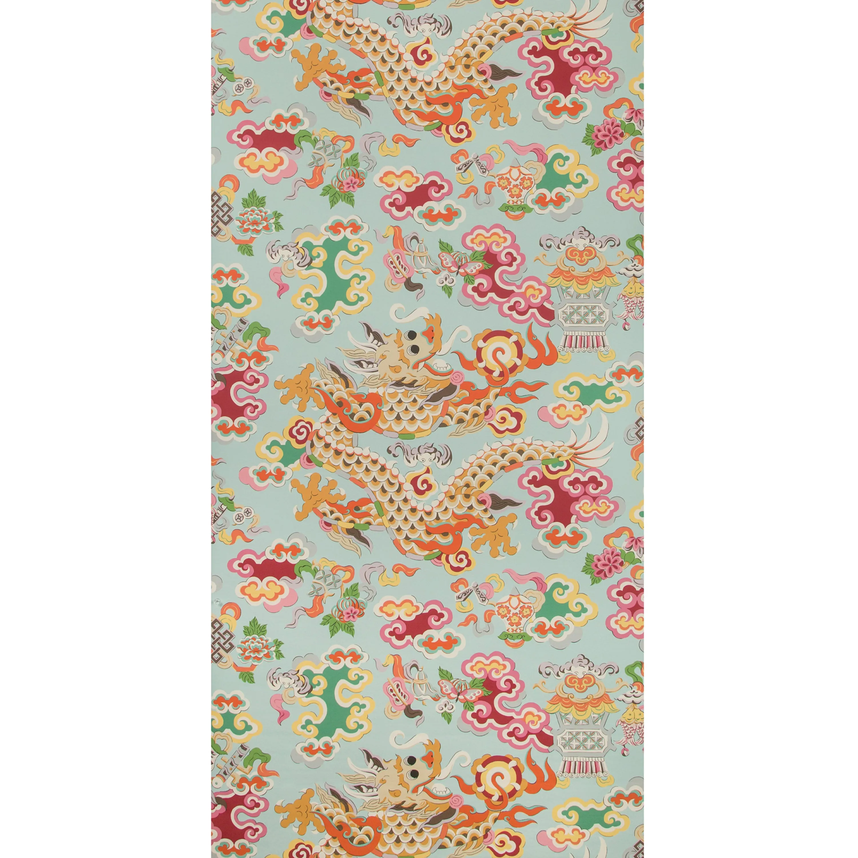 Chinese Dragon Wallpaper, 11 yard roll