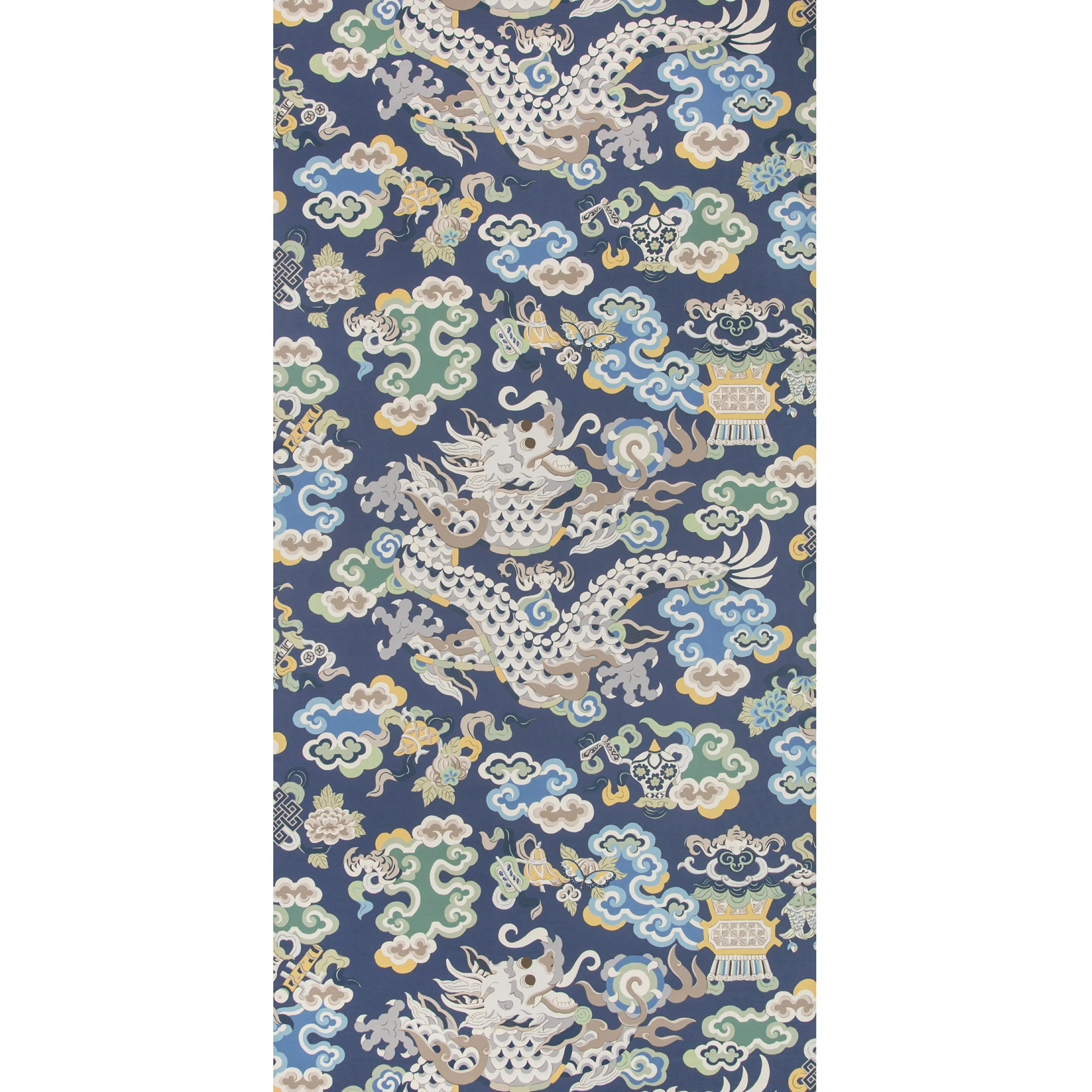 Chinese Dragon Wallpaper, 11 yard roll