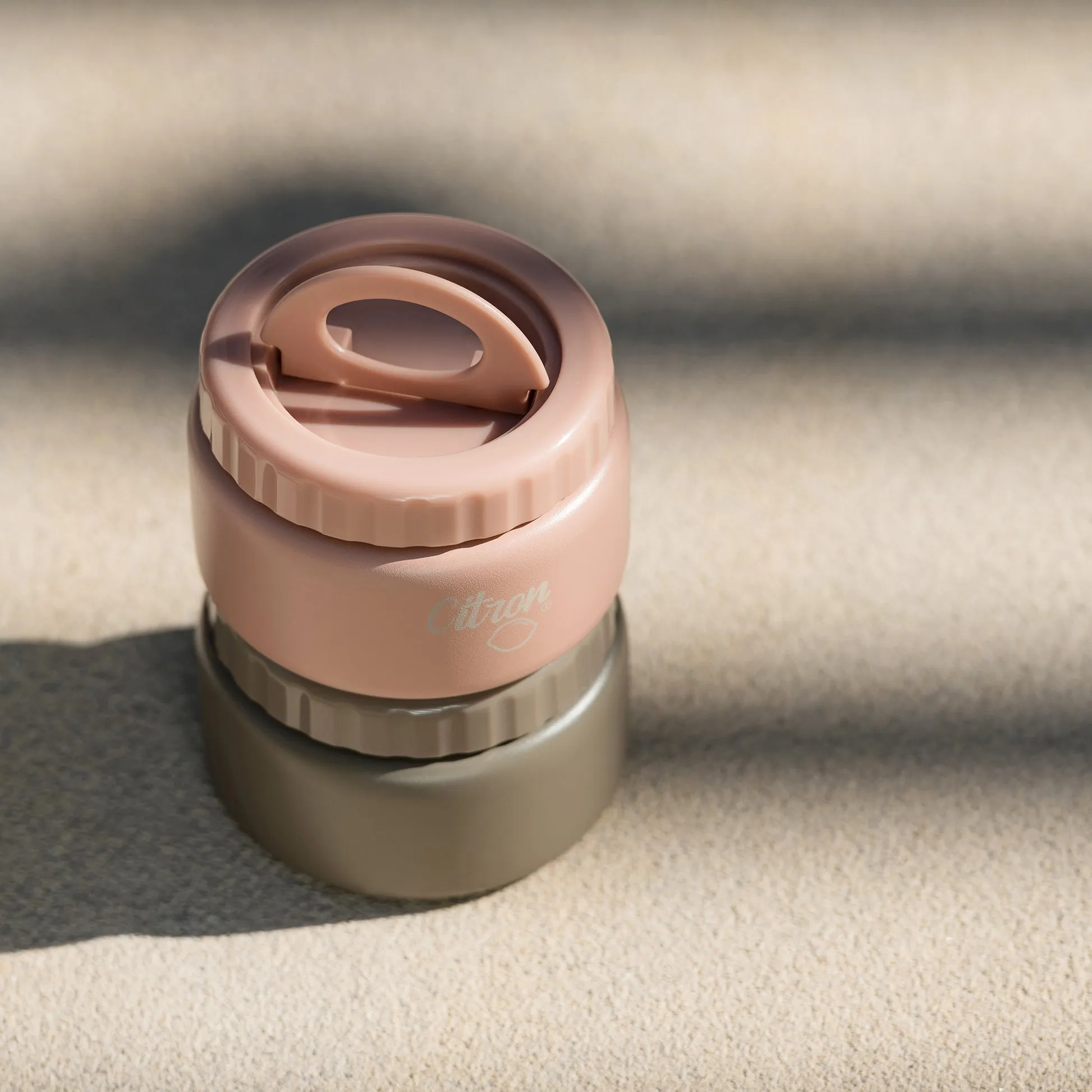 Citron Insulated Stainless Steel Food Jar 250ml - Blush Pink