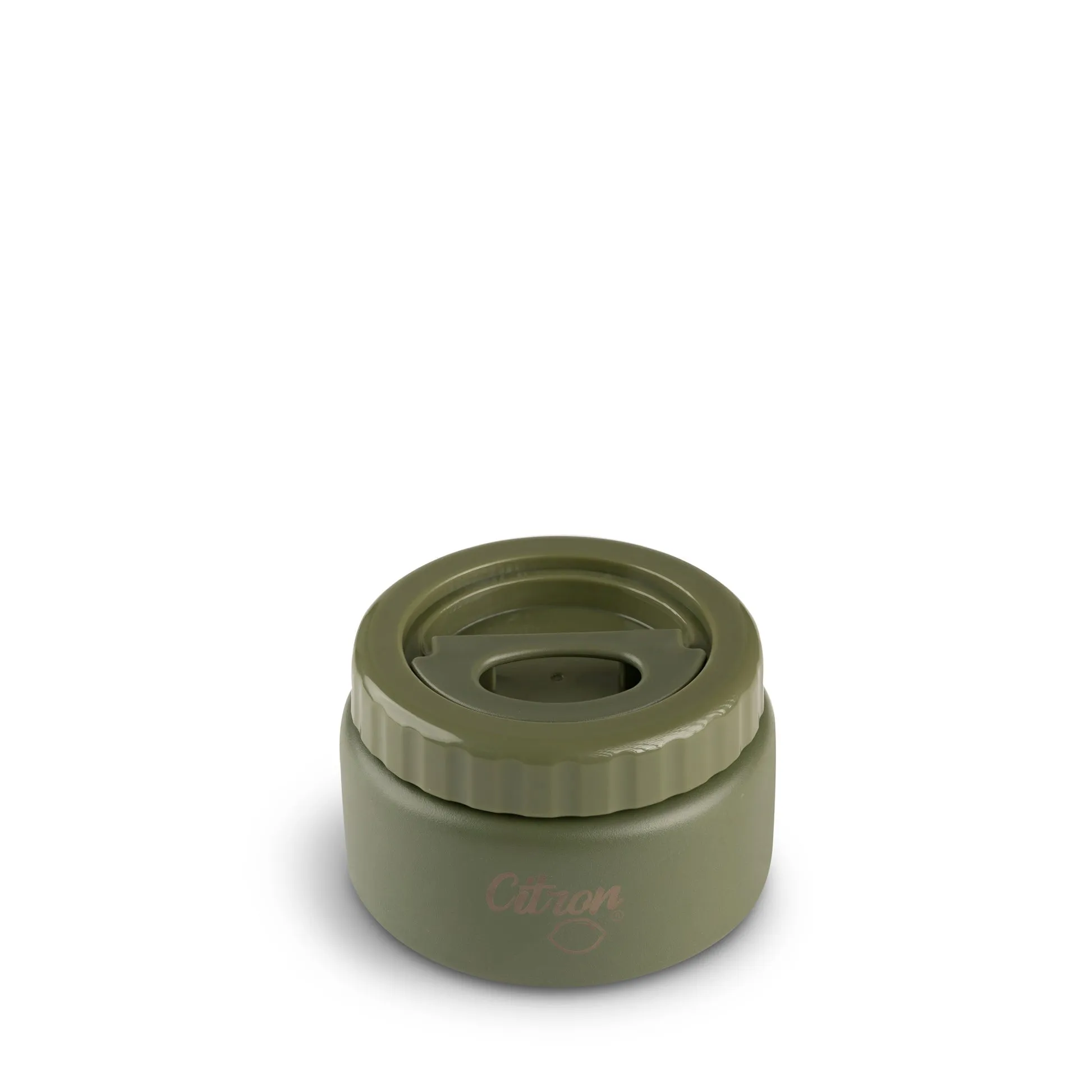 Citron Insulated Stainless Steel Food Jar 250ml - Olive Green