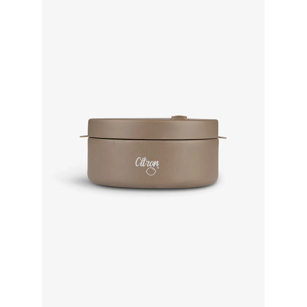 Citron Insulated Stainless Steel Food Jar 400ml - Brown