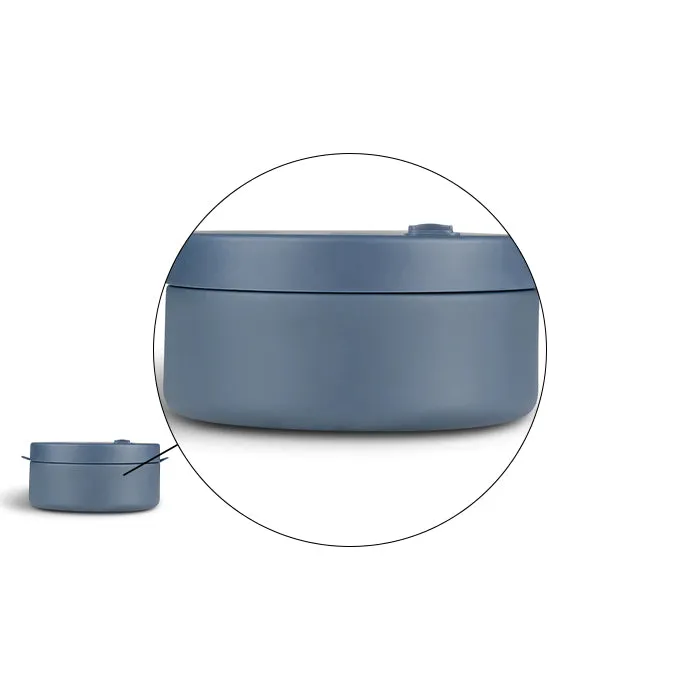 Citron Insulated Stainless Steel Food Jar 400ml - Navy Blue