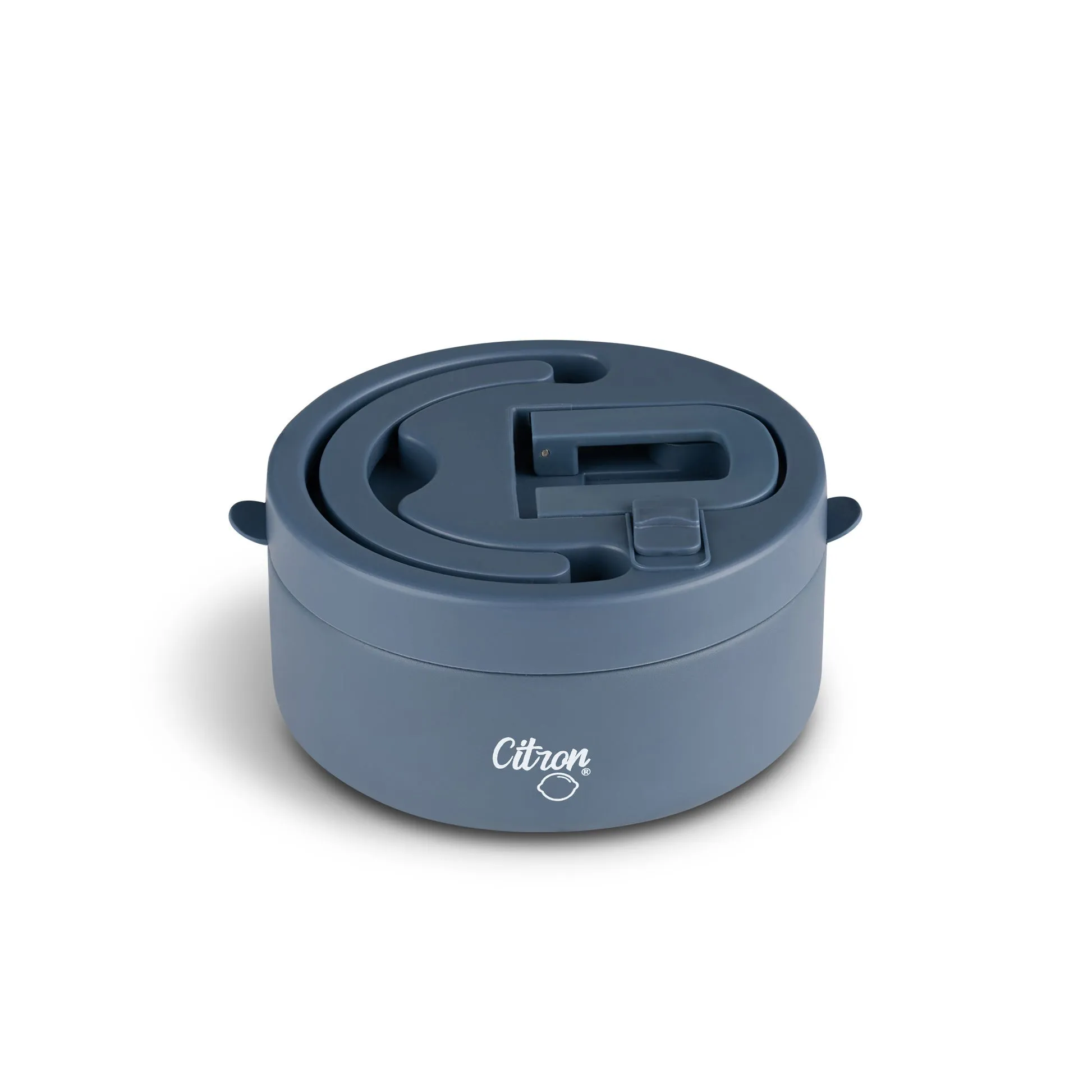 Citron Insulated Stainless Steel Food Jar 400ml - Navy Blue