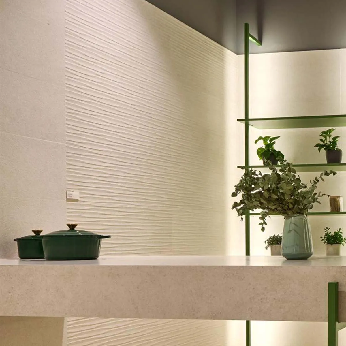 Cluny Sand Decor Wall Tile 33x100cm Matt