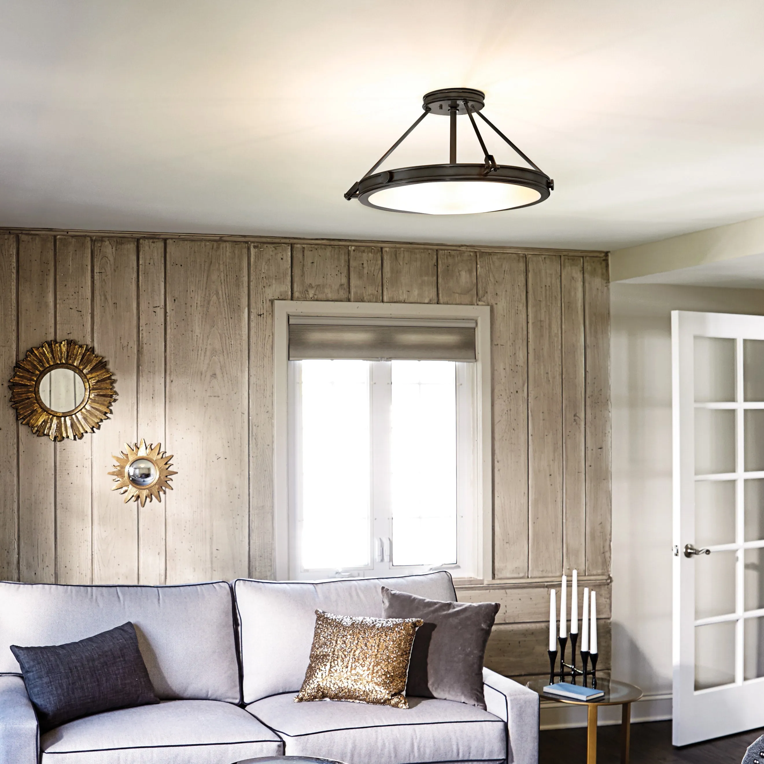 Collier Semi Flush Mount