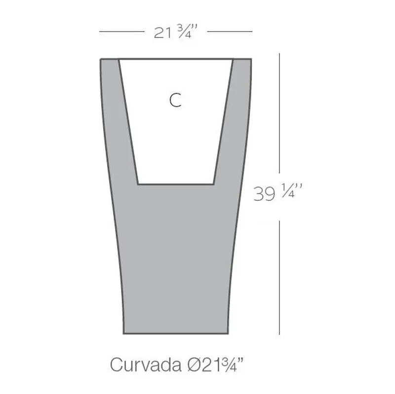 Curvada Planter