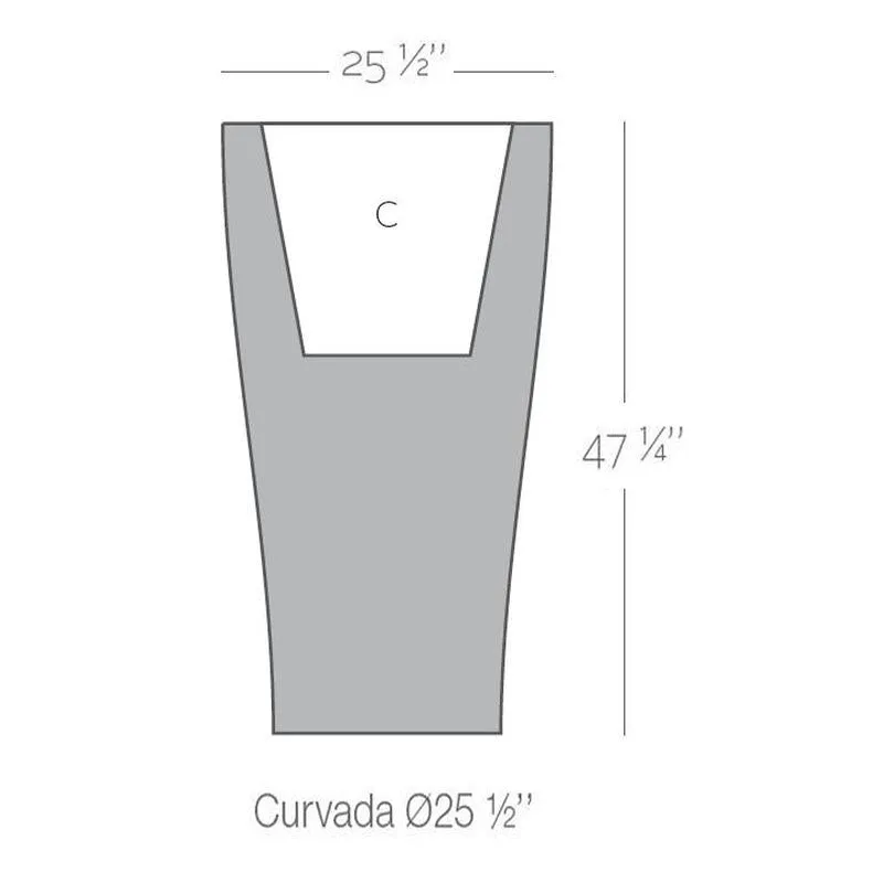 Curvada Planter