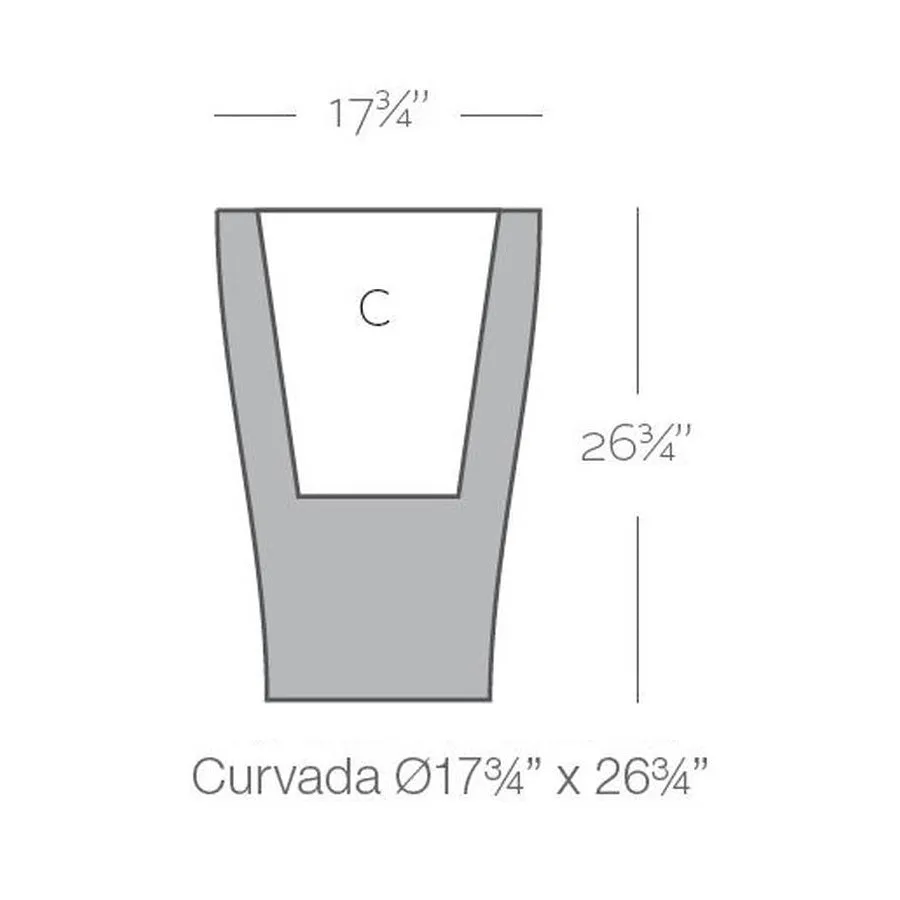 Curvada Planter