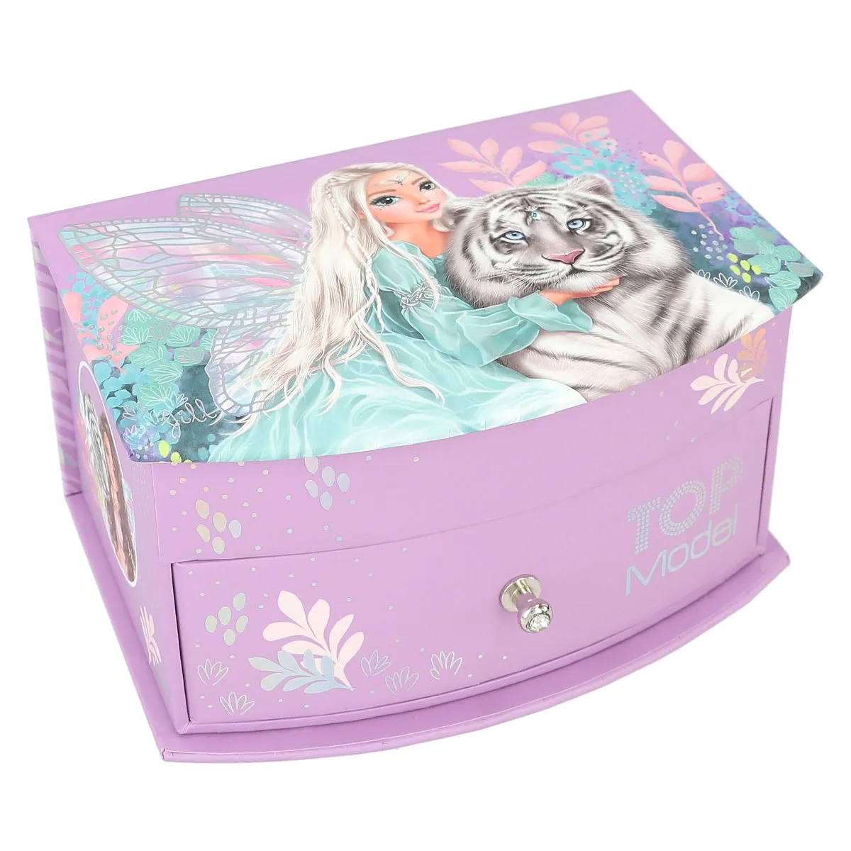 Depesche TOPModel Jewelry Box Small Fantasy Tiger