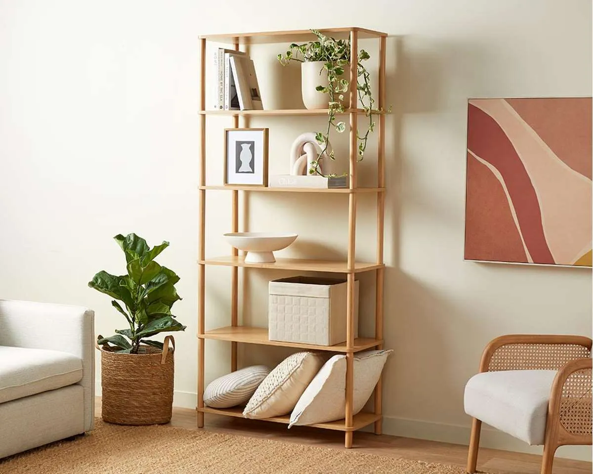 Eden Tall Shelf Mocka
