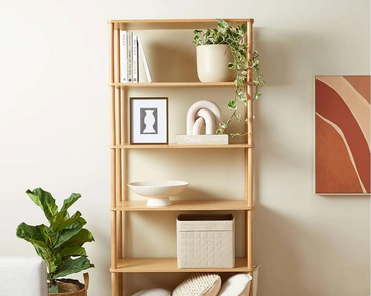 Eden Tall Shelf Mocka