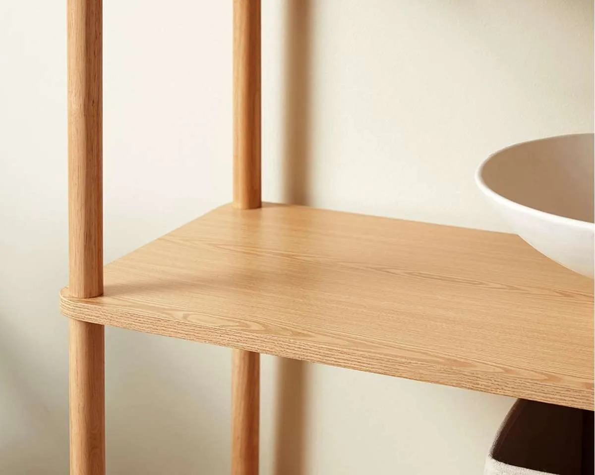 Eden Tall Shelf Mocka
