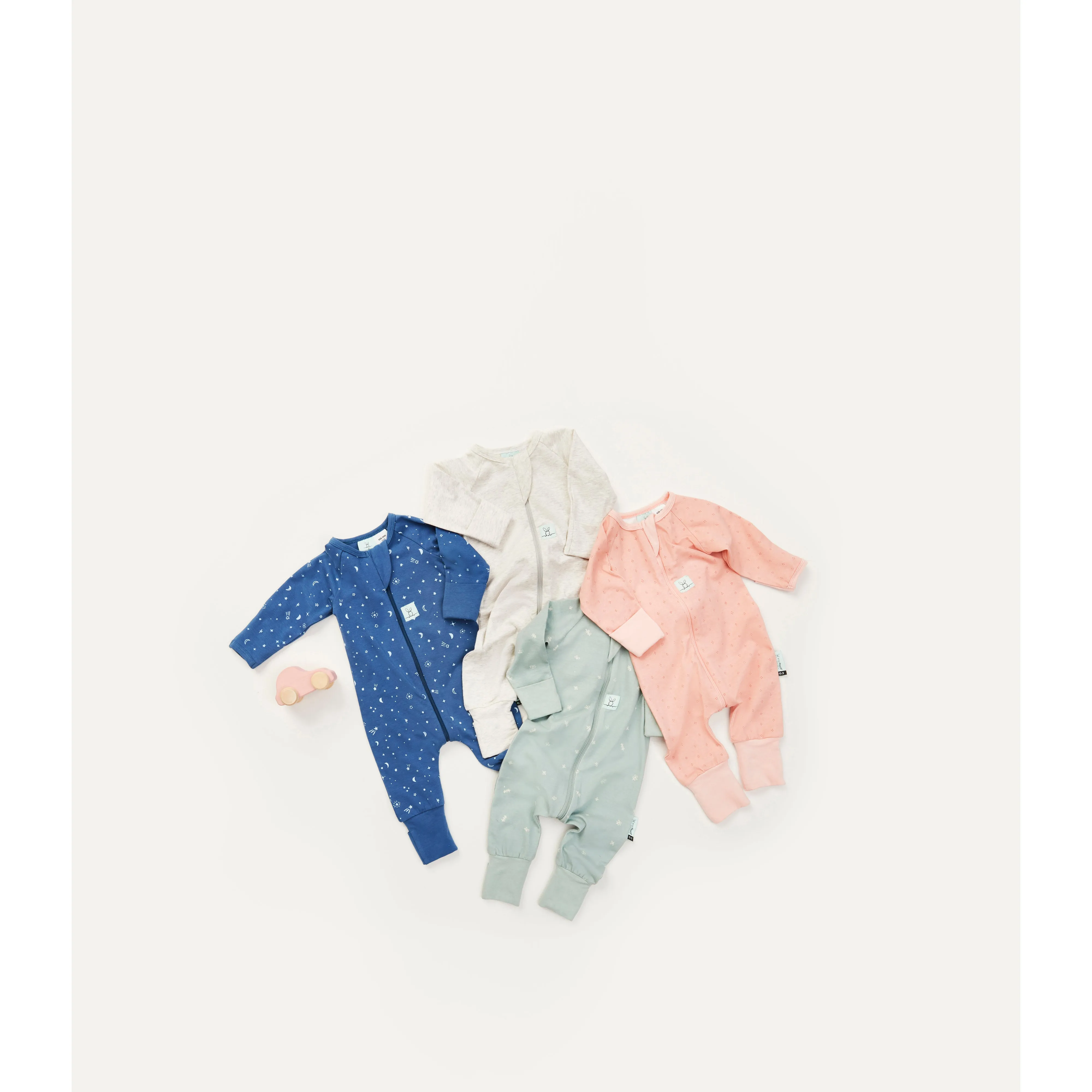 ergoPouch Long Sleeve Layer 0.2 TOG - Grey Marle