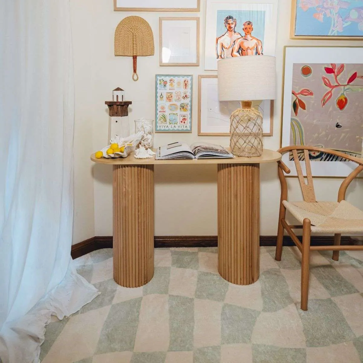 Eve Console Table - Birch Mocka