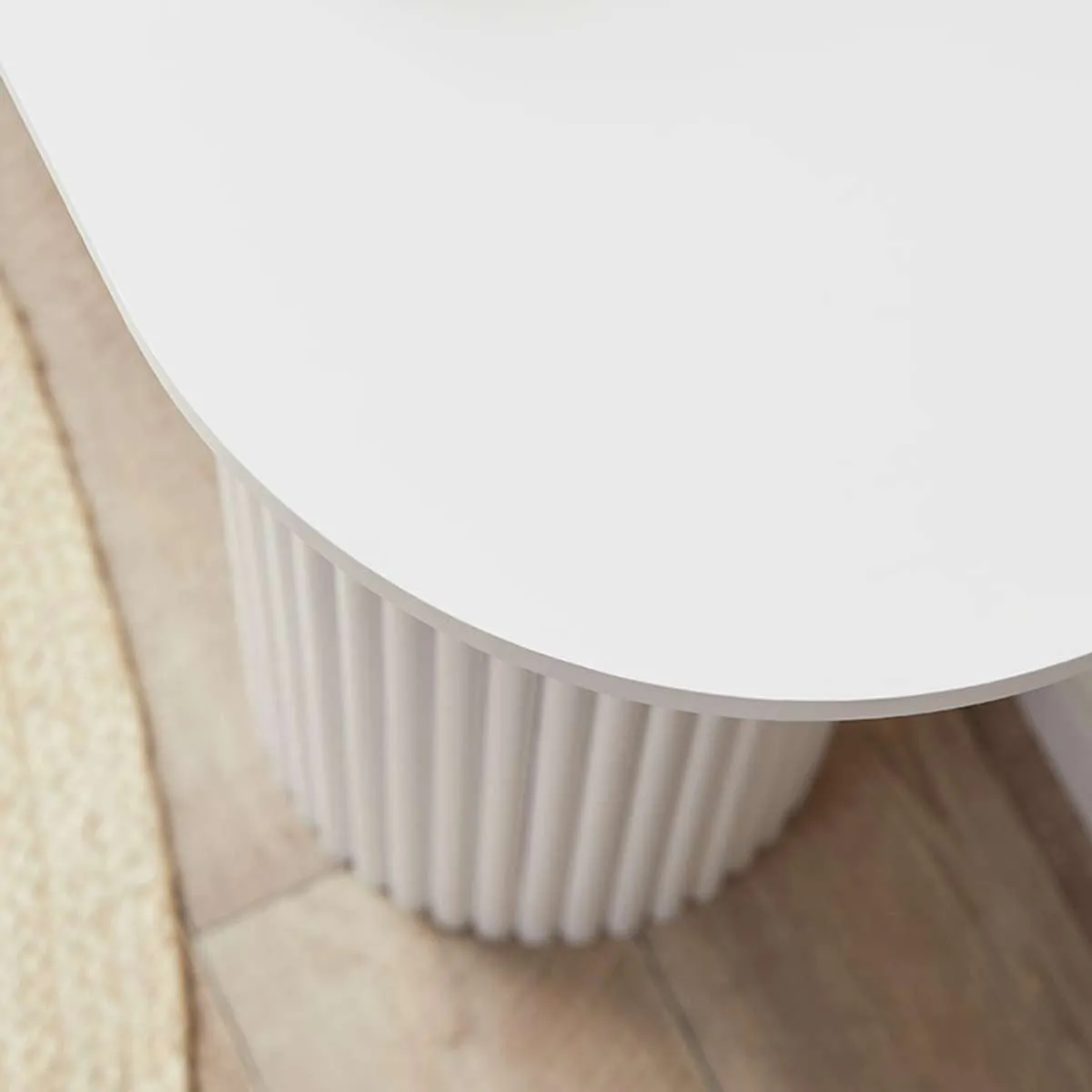 Eve Console Table - White Mocka