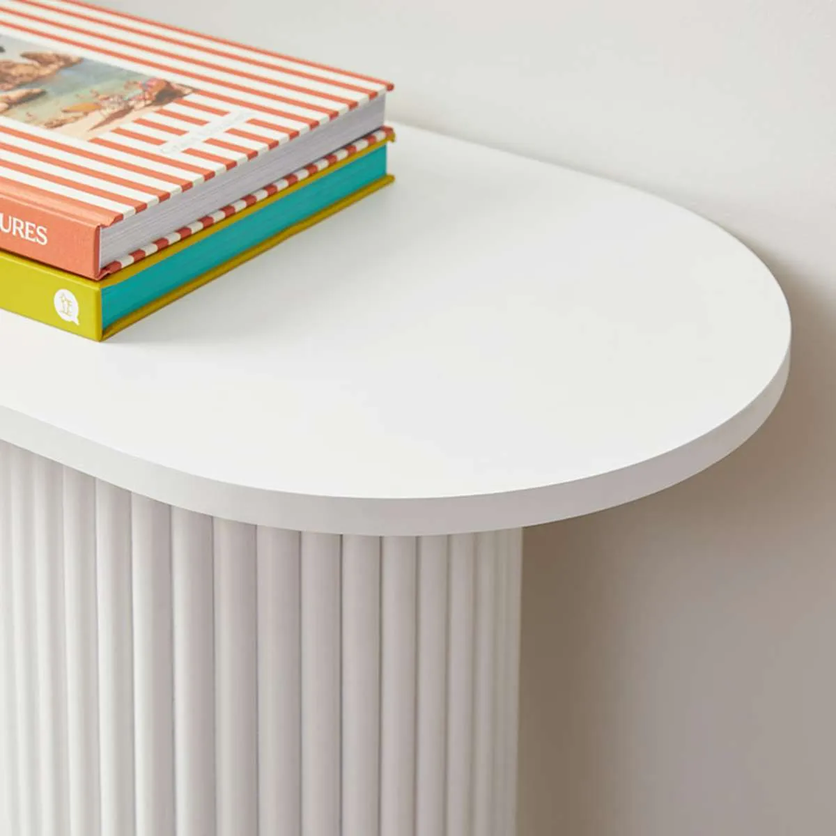 Eve Console Table - White Mocka