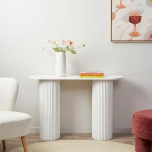 Eve Console Table - White Mocka