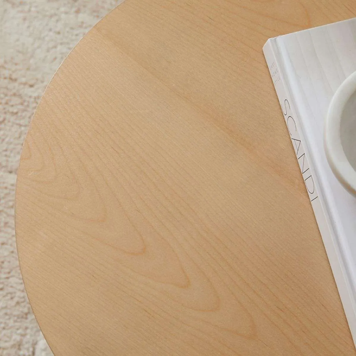 Eve Side Table - Birch Mocka