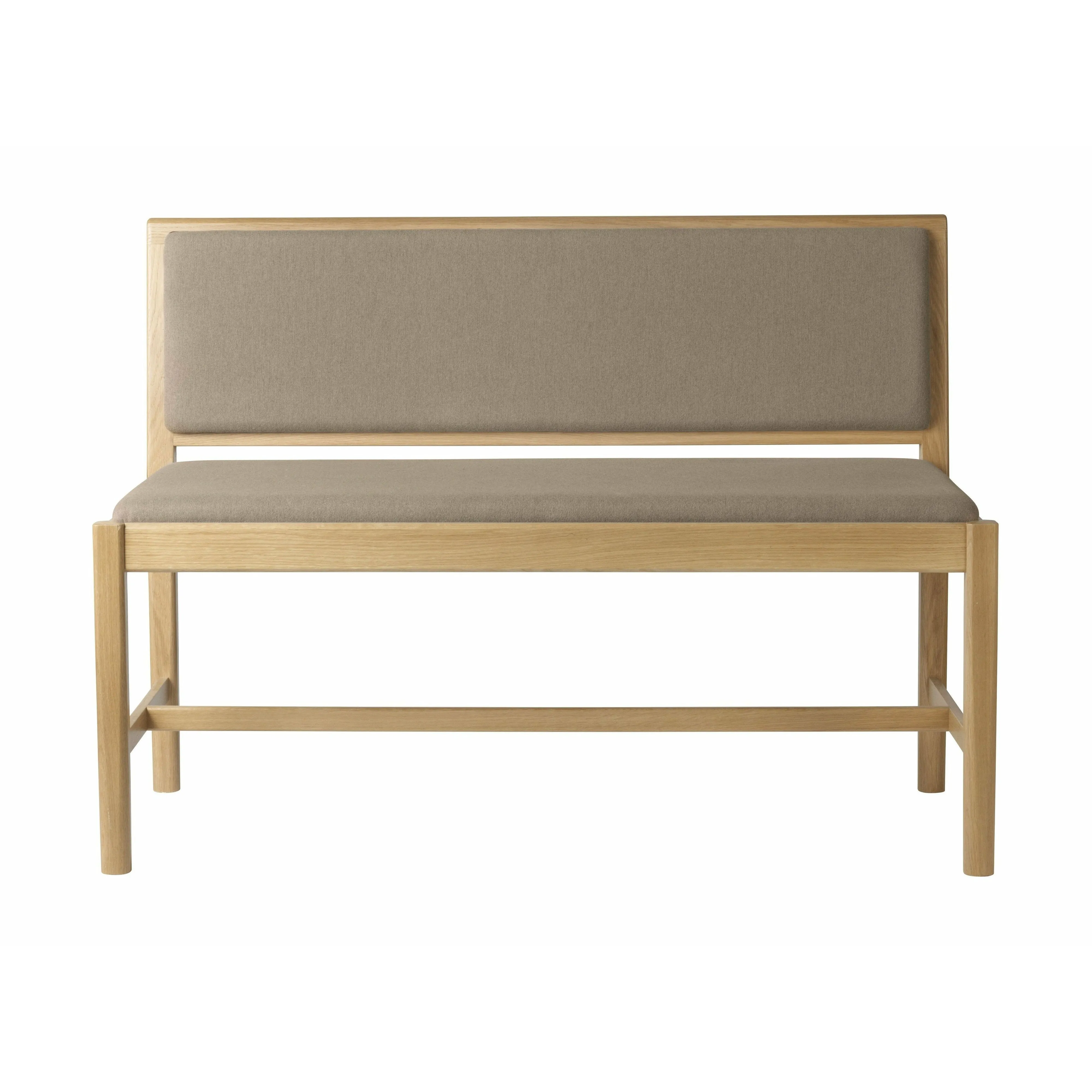 Fdb Mbler J176 Snderborg Bench, Beige Brown