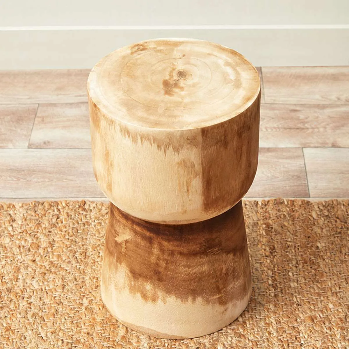 Frederick Wooden Side Table Mocka