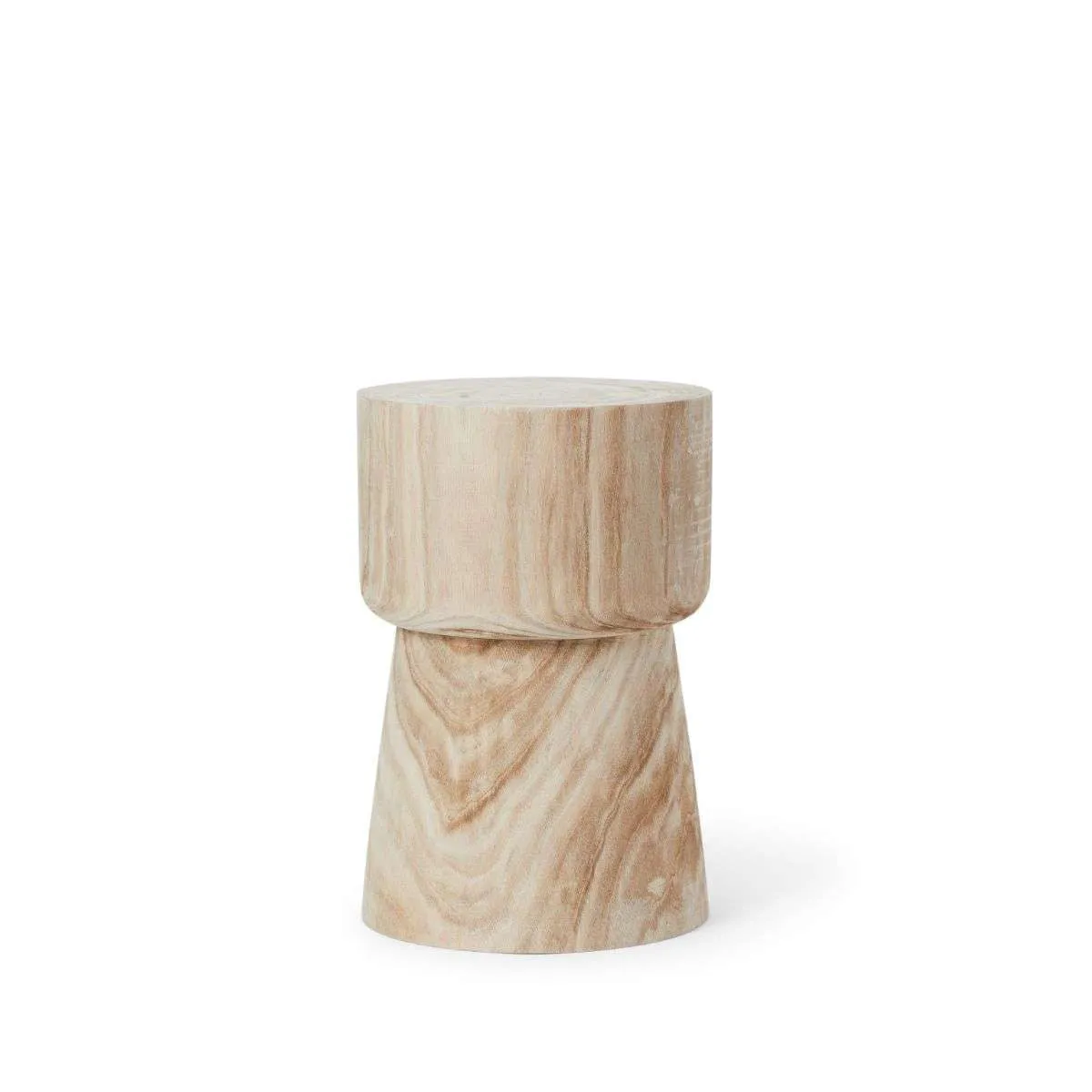 Frederick Wooden Side Table Mocka
