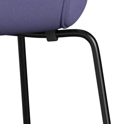 Fritz Hansen Series 7™ Chair Full Upholstery, Black/Fame Blue Violet