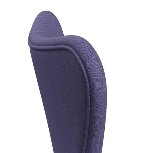 Fritz Hansen Series 7™ Chair Full Upholstery, Black/Fame Blue Violet