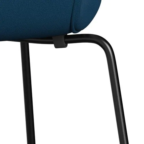 Fritz Hansen Series 7™ Chair Full Upholstery, Black/Fame Dark Blue Brown