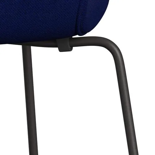 Fritz Hansen Series 7™ Chair Full Upholstery, Warm Graphite/Hallingdal Dark Blue