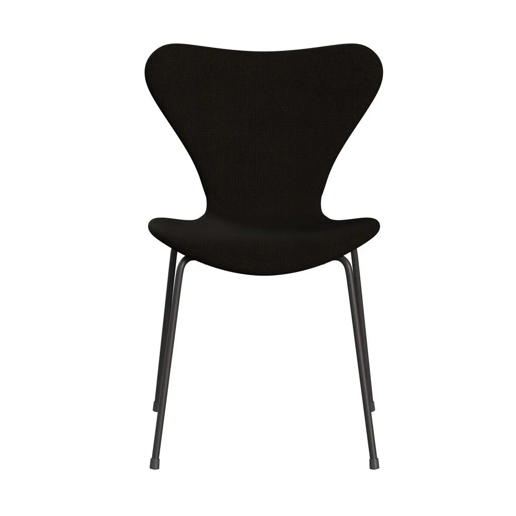 Fritz Hansen Series 7™ Chair Full Upholstery, Warm Graphite/Hallingdal Dark Brown