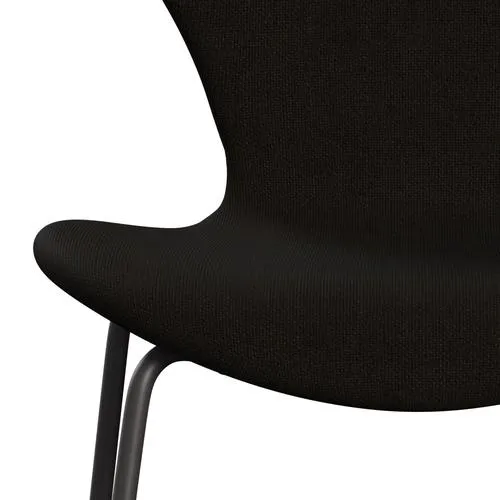 Fritz Hansen Series 7™ Chair Full Upholstery, Warm Graphite/Hallingdal Dark Brown