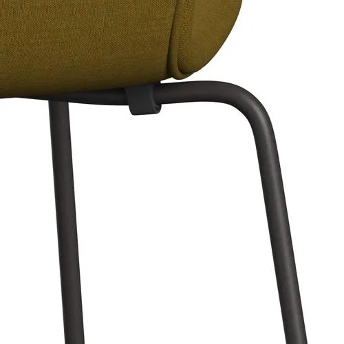 Fritz Hansen Series 7™ Chair Full Upholstery, Warm Graphite/Remix Orange Green