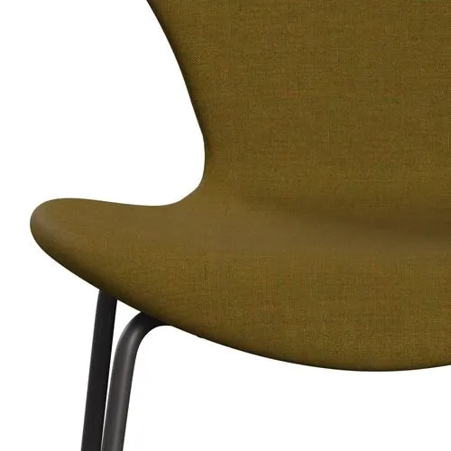 Fritz Hansen Series 7™ Chair Full Upholstery, Warm Graphite/Remix Orange Green