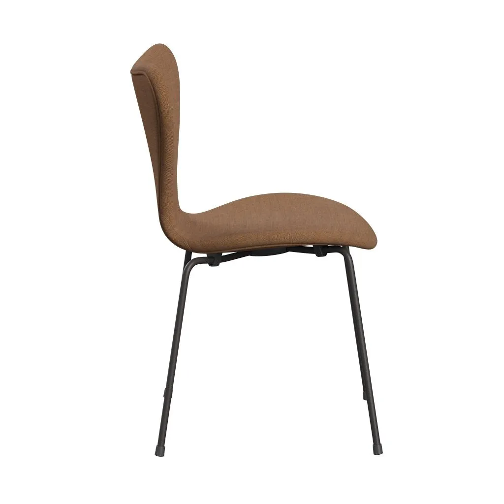 Fritz Hansen Series 7™ Chair Full Upholstery, Warm Graphite/Remix Rust