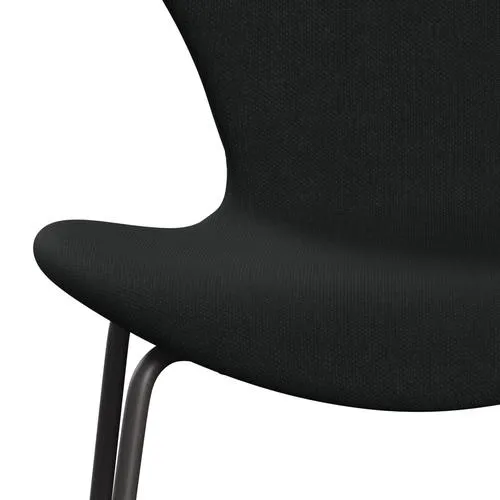 Fritz Hansen Series 7™ Chair Full Upholstery, Warm Graphite/Steelcut Black