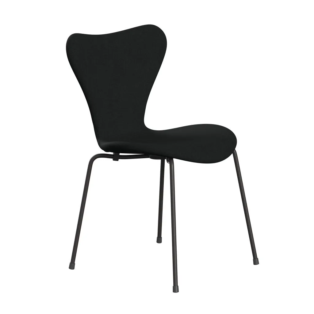 Fritz Hansen Series 7™ Chair Full Upholstery, Warm Graphite/Steelcut Black