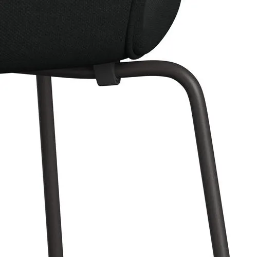 Fritz Hansen Series 7™ Chair Full Upholstery, Warm Graphite/Steelcut Black