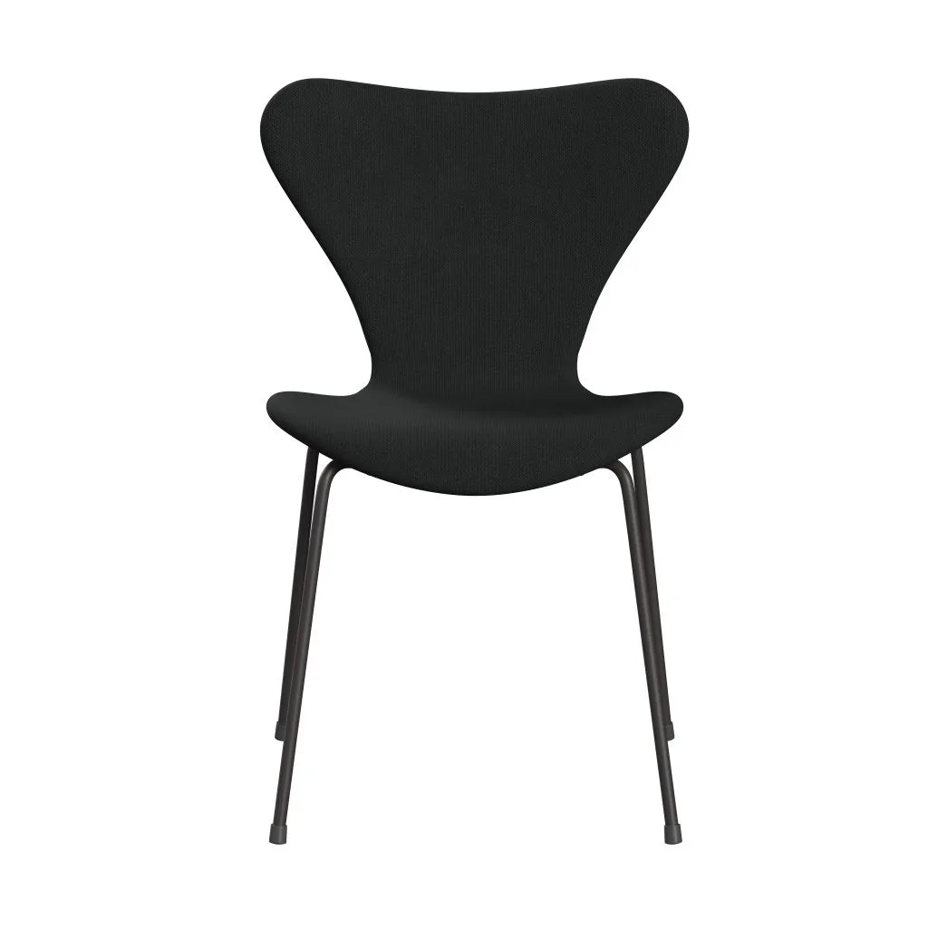 Fritz Hansen Series 7™ Chair Full Upholstery, Warm Graphite/Steelcut Dark Brown (Sti380)
