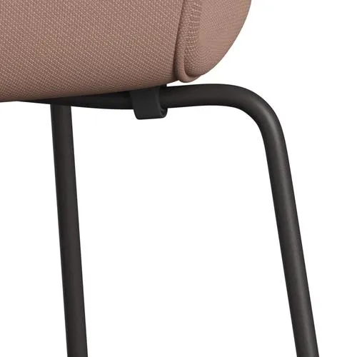 Fritz Hansen Series 7™ Chair Full Upholstery, Warm Graphite/Steelcut Light Beige/Light Red