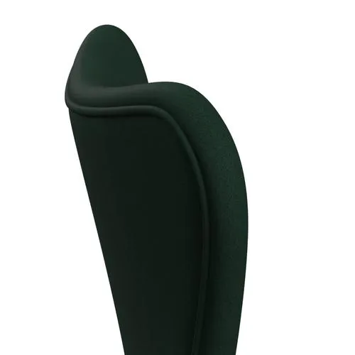 Fritz Hansen Series 7™ Chair Full Upholstery, White/Comfort Dark Green