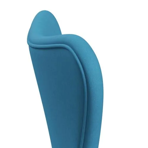 Fritz Hansen Series 7™ Chair Full Upholstery, White/Comfort Light Blue (C66010)